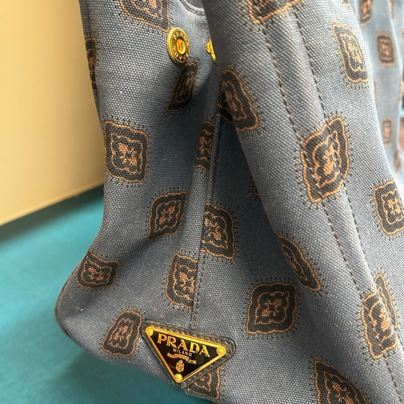 Prada Denim bag, Vintage, very nice condition - Picture 3 of 15